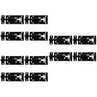 3 Pieces Fensterverriegelungen Sicherheitsriegel Tür Bolzenschloss