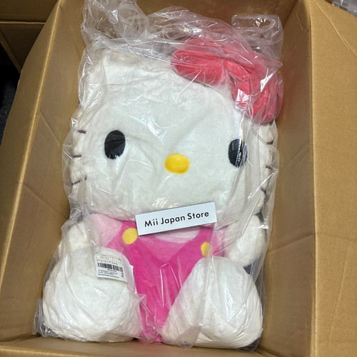 Sanrio Hello Kitty 3L Plush Doll Stuffed Toy Extra-large size 68cm Anime Japan