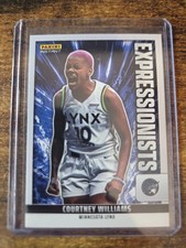 2025 Panini Instant WNBA Courtney Williams Expressionists /1669 #EXP-6 Lynx