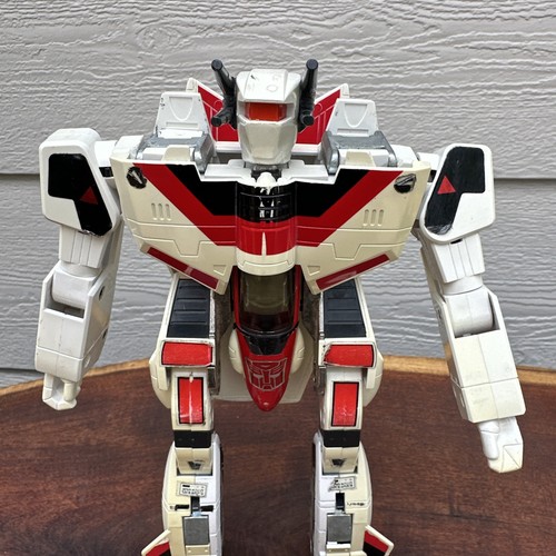 Transformers Hasbro 1985 Bandai G1 Jetfire Autobot White & Red Vintage - READ - Picture 15 of 24