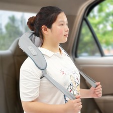 5D Deep Massage Grey Electric Neck And Shoulder Massage Intelligent Warm 10W