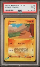 2003 POKEMON SKYRIDGE #108 SWINUB-REVERSE FOIL PSA 9 on eBay