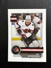 2025-26 Topps NHL Stickers Jake Sanderson #333