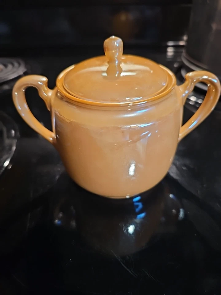 Antiguo azucarero Noritake Gold Luster Wear Foto 4 de 4