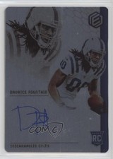 2018 Panini Elements RPS Rookie Signatures /199 Daurice Fountain #107 Auto v7j