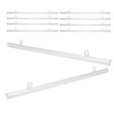 10 Pcs Poster Frame Mount Poles For Advertising And Display In Malls