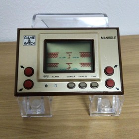 Nintendo Game & Watch Manhole Handheld LCD Game Serviced Tested Working