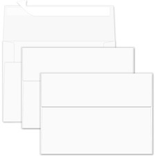 A7 Envelopes White 50 Pack Self Seal 5x7 Invitation Envelopes for Wedding