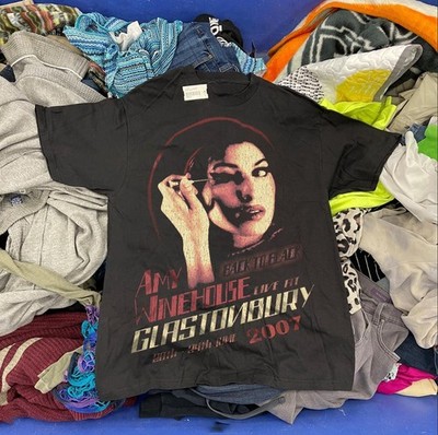 2007 Winehouse Back To Back Tour Classic T-Shirt Black XL