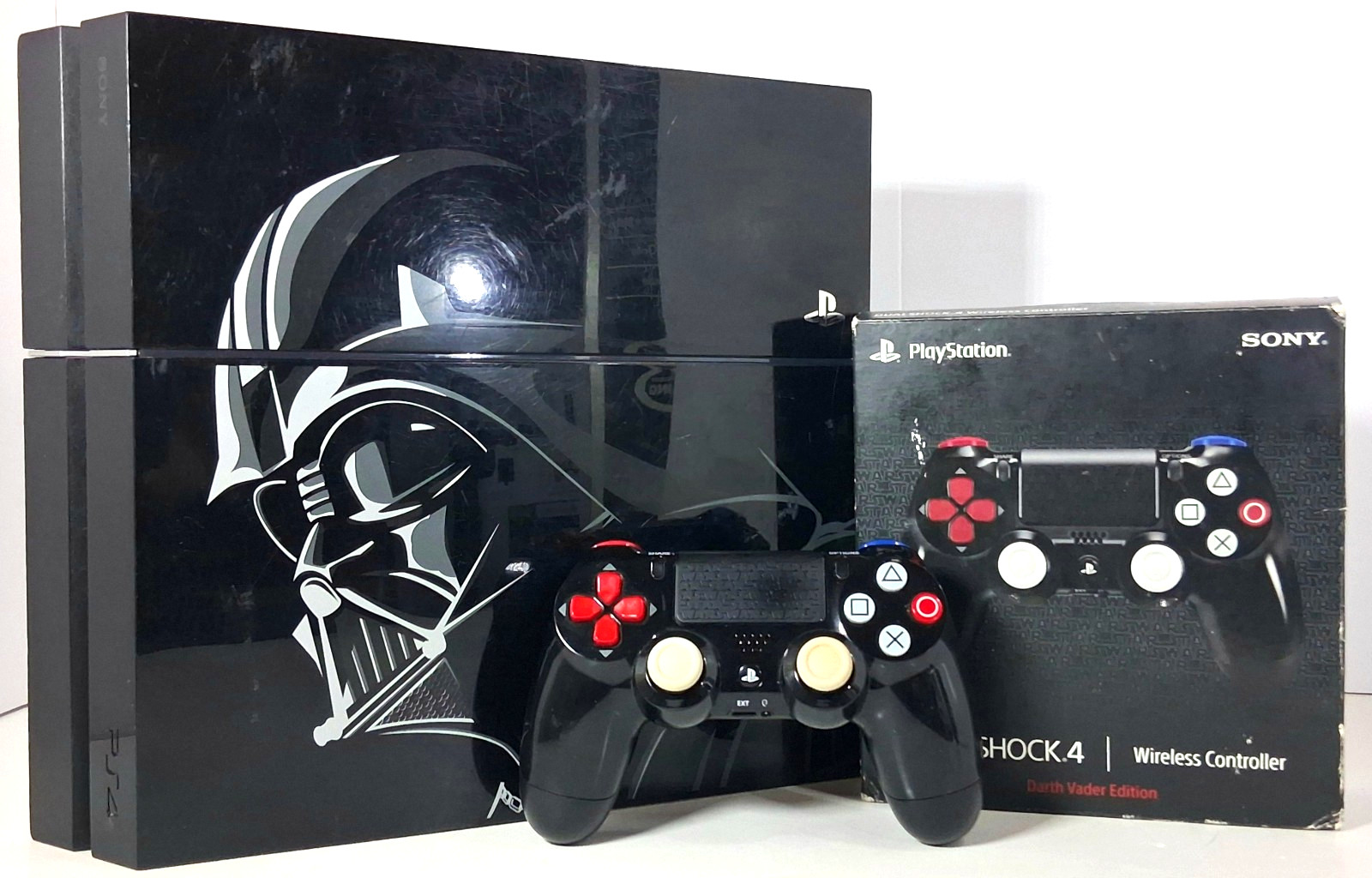 Sony PlayStation 4 Star Wars Battlefront Gaming 500GB Black Darth Vader Console