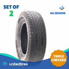 Set Of 2 Used 26570r18 Falken Wildpeak At3w A 116t - 632 Set Of 2 Used 26570r18 Falken Wildpeak At3w A 116t - 632