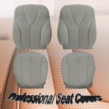 Driver Passenger Bottom Back Leather Seat Cover 2007-2011 Fits Toyota Camry