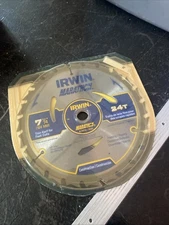 Irwin  Marathon  7 1/4-Inch 24-Tooth Circular Saw BladeT-559