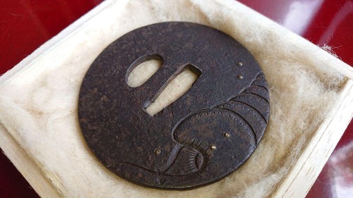 Tsuba Sword Guard for Katana Japanese Samurai Antique Edo Period - Picture 12 of 12