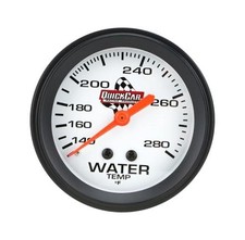 QuickCar Racing Products 611-6006 2-5/8" Diameter Water Temperature Gauge