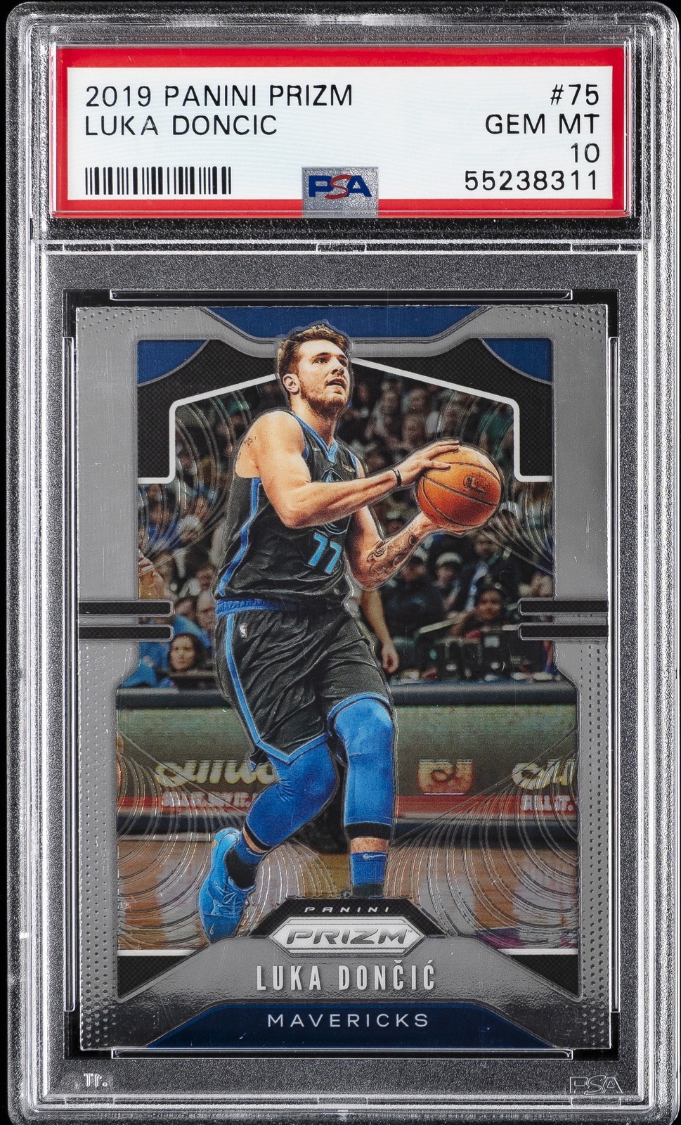 2019 PANINI PRIZM #75 LUKA DONCIC PSA 10