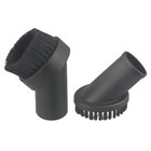 2x Soft Bristle Round Brushes for 32mm For vacuum Cleaners Easy Cleaning