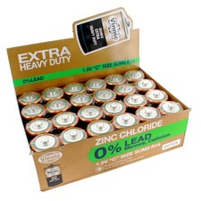 24pc VINNIC ER14MSG C Size Extra Heavy Duty Batteries MN1400 E93 14A AM2
