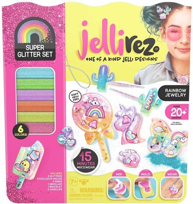 Jelli Rez Super Glitter Rainbow Pack