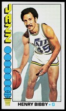 1976-77 Topps Set Break NR-MINT Henry Bibby New Orleans Jazz #36