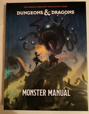 Dungeon & Dragons  Monster Manual (2024) Englisch Hardcover Neu