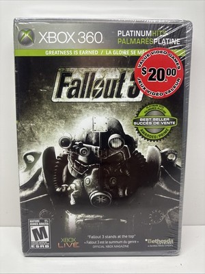 Fallout 3 *Platinum Hits* (Microsoft Xbox 360, 2008) *NEW*