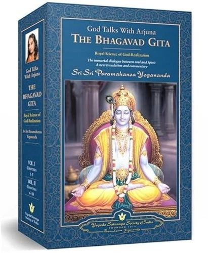The Bhagavad Gita by Paramahansa Yogananda hardcover Brand New