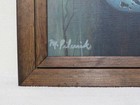 Original Still Life Oil Painting on Canvas Apples Hanging in Bucket M. Palanik — photo 2
