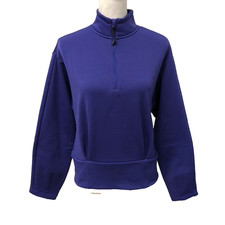 Athleta Sweatshirt Womens Small Purple Pullover Comfort Activewear Gym Workout