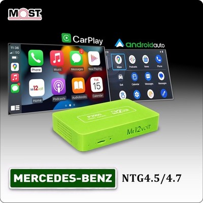 Mr12volt P3000 Mercedes NTG 4.5 4.7 MOST Wireless CarPlay & Android Auto