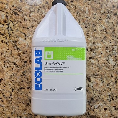 Ecolab 6101131 Lime-A-Way Delimer Multipurpose Lime Scale Remover - 1 Gallon