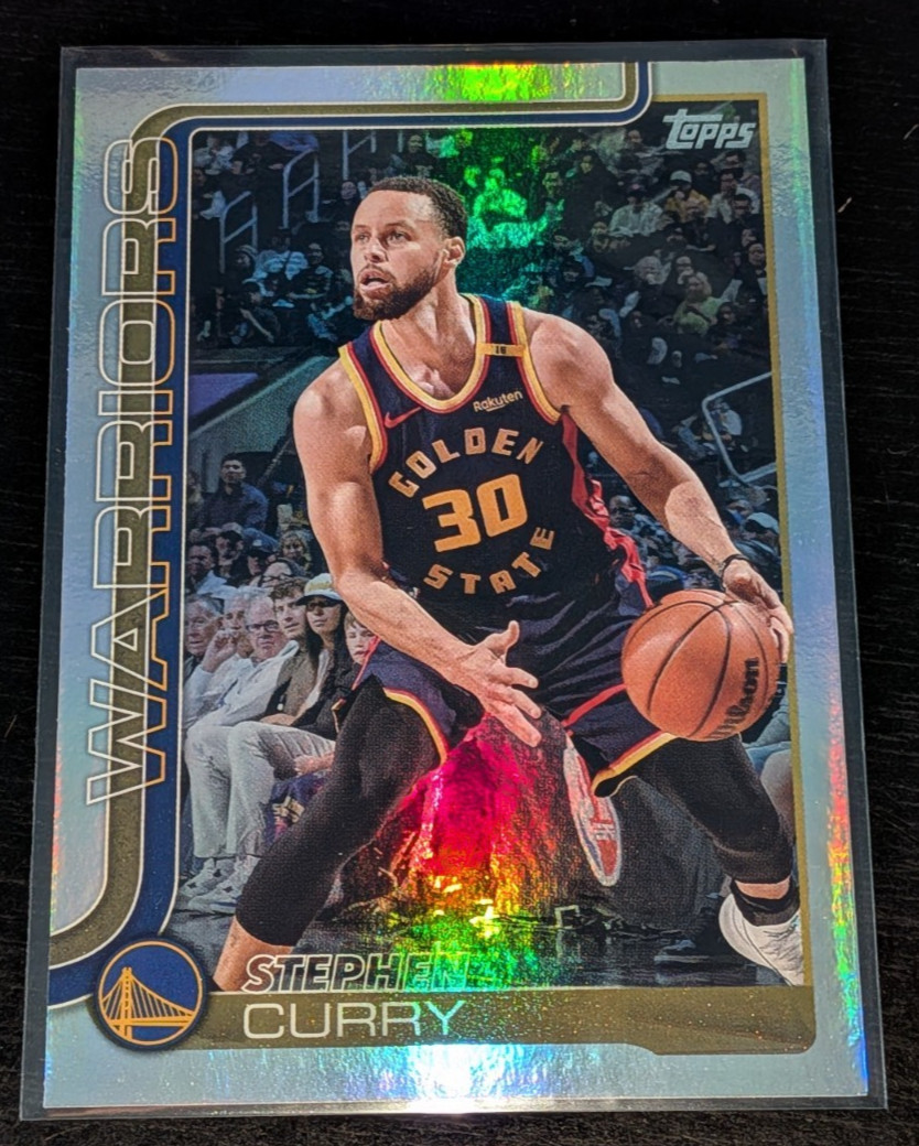 2025-26 Topps - STEPHEN CURRY - Rainbow Foil - Golden State Warriors #135