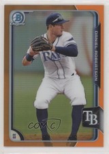 2015 Bowman Draft Chrome Orange Refractor 13/25 Daniel Robertson #175 6i1