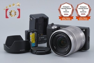 Sony α NEX-5 Black 14.2 MP Digital Camera 18-55 Lens [Japanese Language Only]
