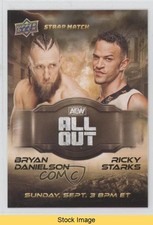 2024 AEW All Elite Wrestling Posters Ricky Starks Bryan Danielson #AP-7 READ 1md