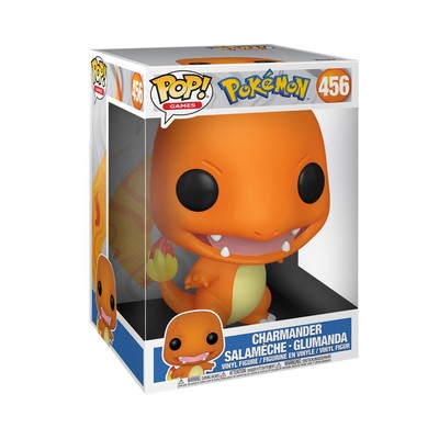 Funko Pop! Games: Pokemon - 10'' Charmander - Glumanda - Vinyl-Sammelfigur - Gesc