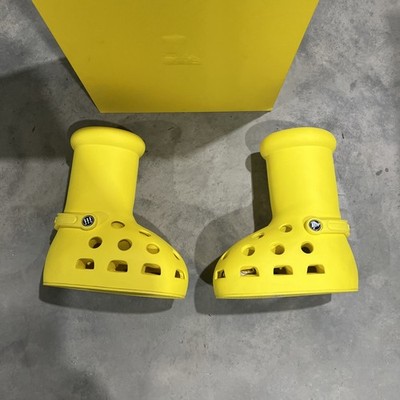 MSCHF BIG YELLOW CROCS SIZE 11 | eBay