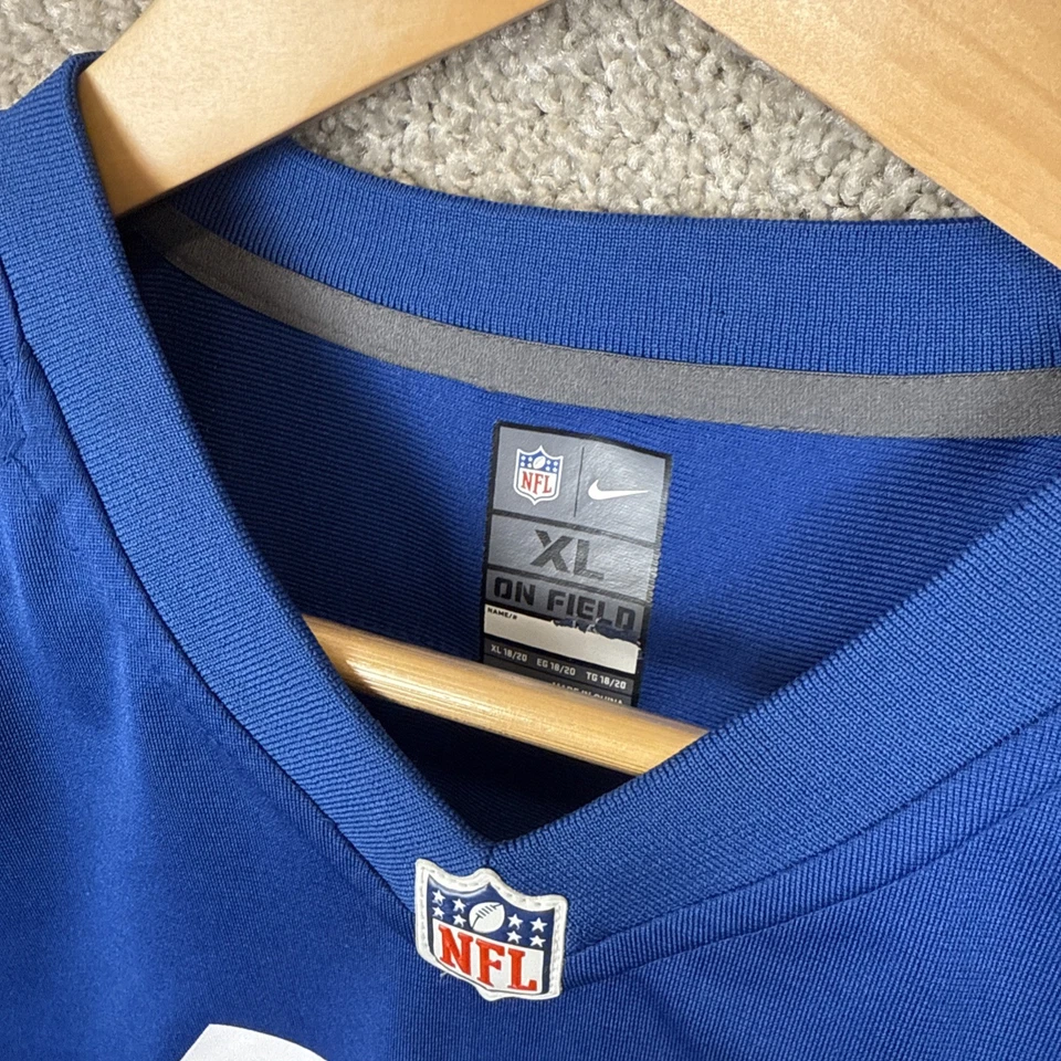 Nike Indianapolis Colts Youth XL Jersey Andrew Luck #12 NFL On Field Blue - Image 3 of 4