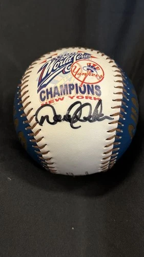 Derek Jeter Autographed Baseball OOS SAFE 1998 World Series Ball Limited