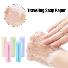 120cm Length Disposable Soap Paper For Traveling Washing Hand Cleaning Supplies