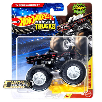 Hot Wheels Monster Trucks Batman TV Series Batmobile DC 1:64 2026 Mattel NEW