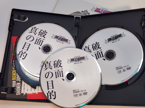 Bleach Shonen Jump dvd lot, 28 Dvds, Movie,episodes,bounty,box Set, TESTED - Foto 3 di 24