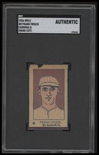 1926 W512 FRANKIE FRISCH 8a POOR SGC A BASEBALL ST. LOUIS CARDINALS