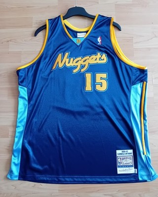 Denver Nuggets Trikot Mitchell & Ness Authentic Jersey - Anthony XXL - WIE NEU!