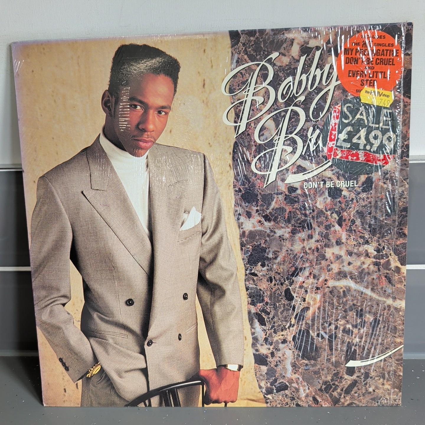BOBBY BROWN - DON'T BE CRUEL 1988 UK 1st VINYL LP MCF 3425 A1/B2 EX/EX IN SHRINK