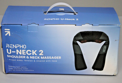 RENPHO Massagegerät, Schulter Nackenmassagegerät mit Wärme Tiefknetmassage NEU