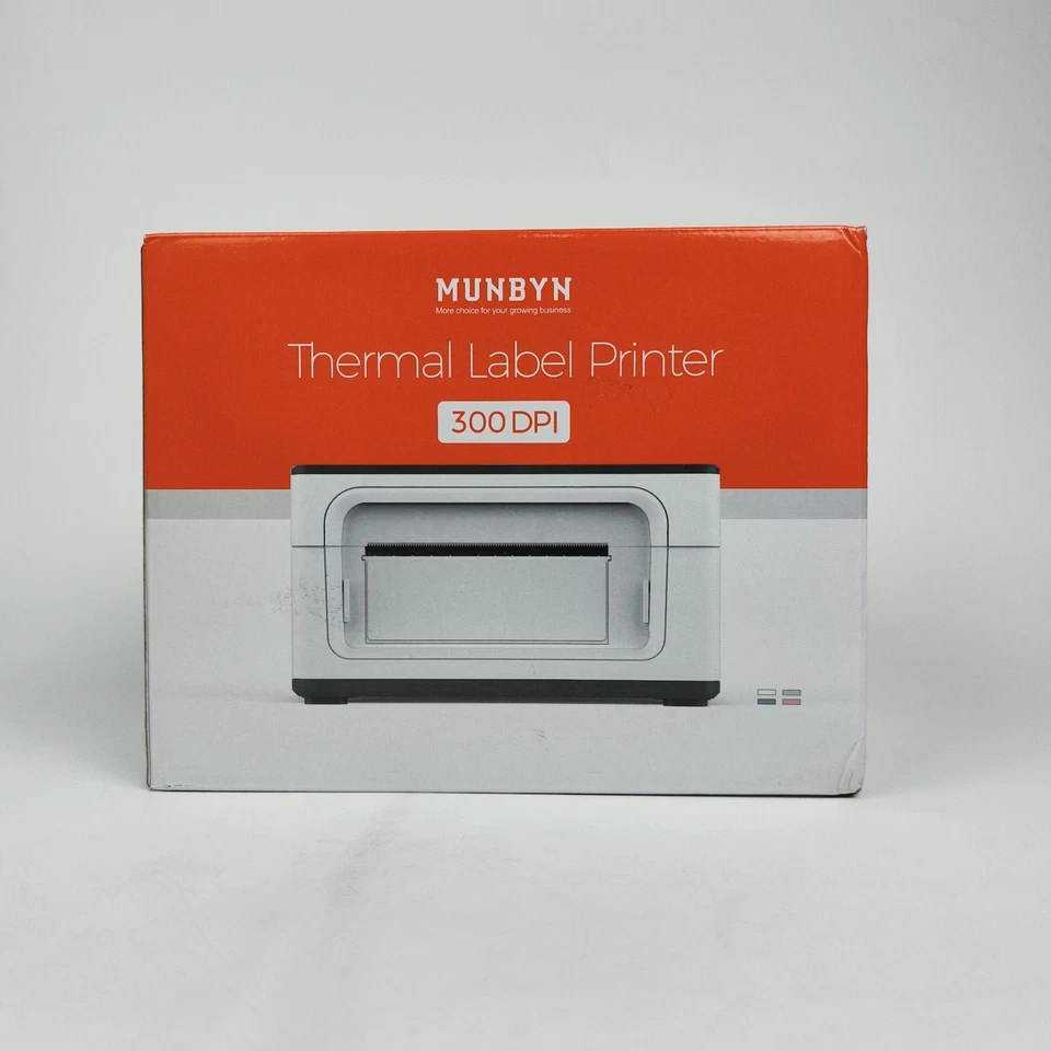 MUNBYN 941B Wireless Thermal 4x6 Shipping Label Printer | Pink (New Sealed) - Image 2 of 4