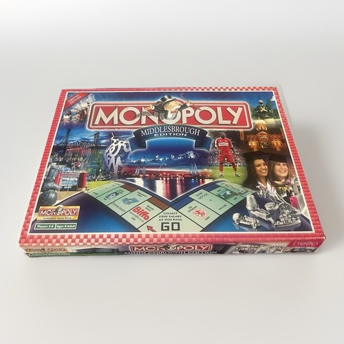 Monopoly Middlesbrough Limited Edition Brettspiel 2006 komplett & sehr guter Zustand sehr selten