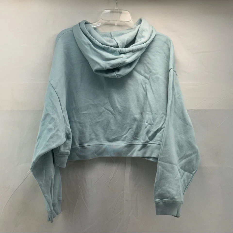 VS PINK Azul Claro Mujer’s XXL Sudadera Recortada Foto 2 de 4