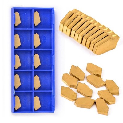10stk Zqmx 3N11-1E SP300 GTN-3 Nuten Carbid Eins?tze CNC Werkzeug Set